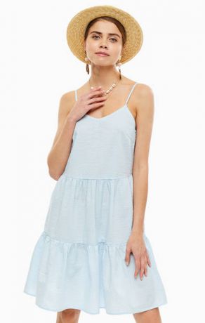 Платье Vero Moda 10210227 snow white/cool blue