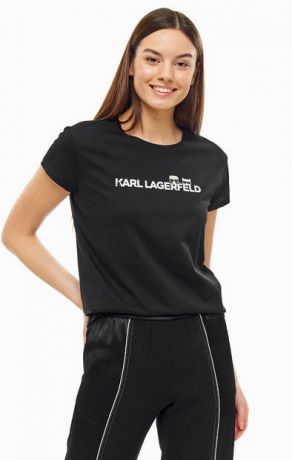 Футболка Karl Lagerfeld 91KW1740_999 black