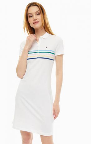 Платье Tommy Hilfiger 1M87640146 125 polo stp / classic white