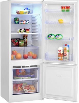 Двухкамерный холодильник NordFrost NRB 137 032 белый