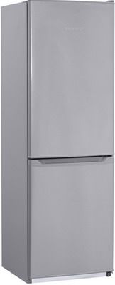 Двухкамерный холодильник NordFrost NRB 139 332 серебристый металлик