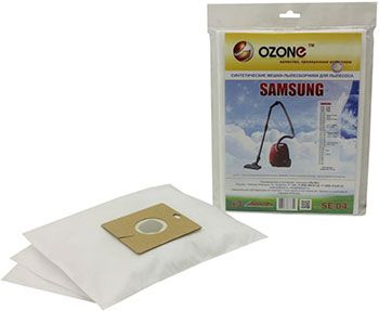 Мешки-пылесборники Ozone SE-04 синтетические для пылесоса 3 шт
