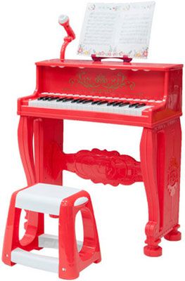 Музыкальное пианино Everflo Piano Grand red HS 0368926/8927 ПП100004344