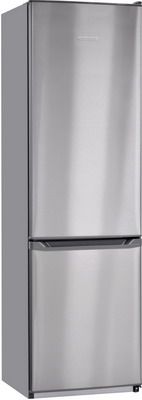 Двухкамерный холодильник NordFrost NRB 120 932 нержавеющая сталь
