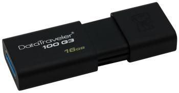 Флеш-накопитель Kingston 16 Gb DataTraveler 100 G3 DT 100 G3/16 GB USB3.0 черный