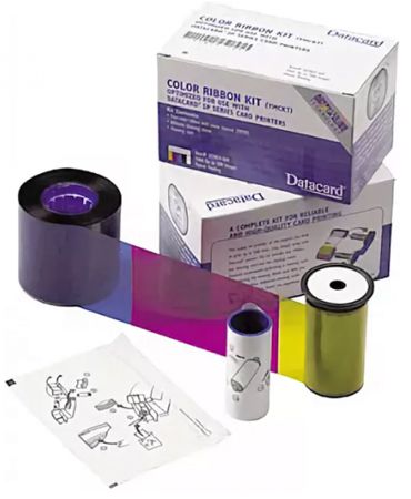 Набор для печати: полноцветная лента YMCKT, чистящий ролик и карта 534700-004-R010