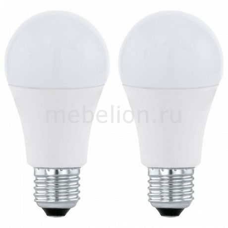 Комплект из 2 ламп светодиодных Eglo A60 Valuepack E27 60Вт 3000K 11484