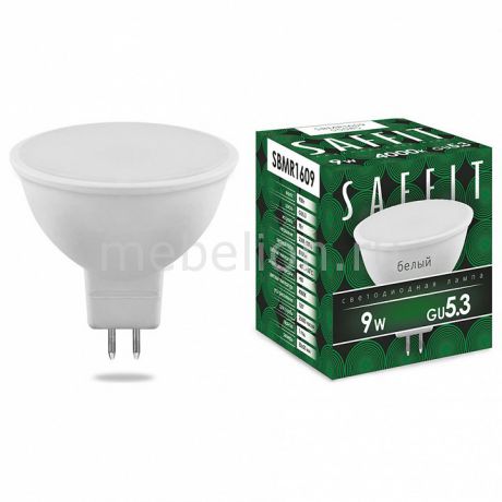 Лампа светодиодная Feron Saffit SBMR1609 GU5.3 220В 9Вт 4000K 55085