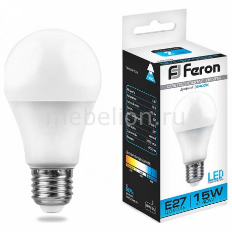 Лампа светодиодная Feron Saffit LB-94 E27 220В 15Вт 6400K 25630