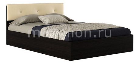 Кровать полутораспальная Наша мебель Виктория ЭКО-П с матрасом 2000х1400