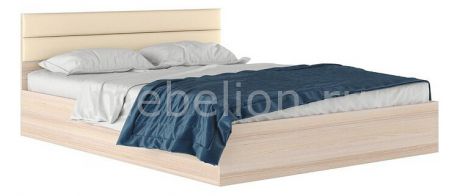 Кровать двуспальная Наша мебель Виктория-МБ с матрасом 2000х1600