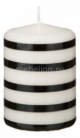 Свеча декоративная АРТИ-М (7x10 см) Black & white 348-565