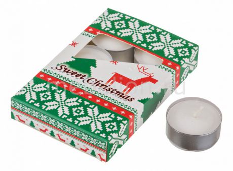 Набор из 6 свечей ароматических АРТИ-М (4x2 см) Sweet Christmas 348-473