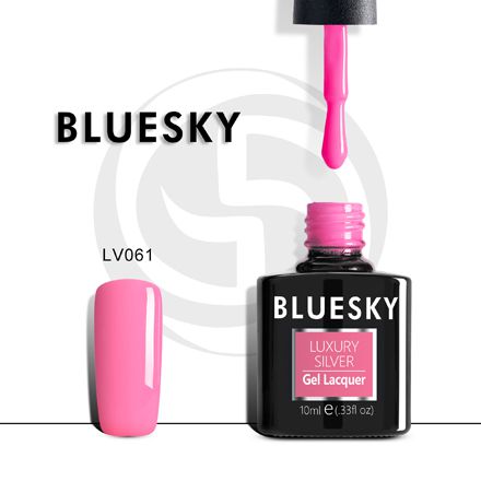 Bluesky, Гель-лак Luxury Silver №061