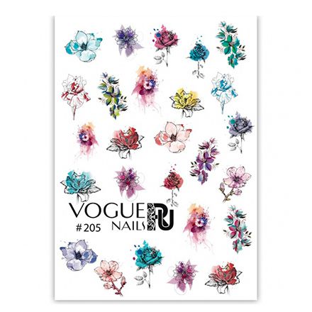 Vogue Nails, Слайдер-дизайн №205