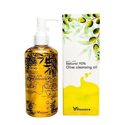 Elizavecca, Гидрофильное масло Natural 90% Olive, 300 мл