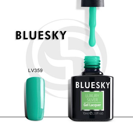 Bluesky, Гель-лак Luxury Silver №359
