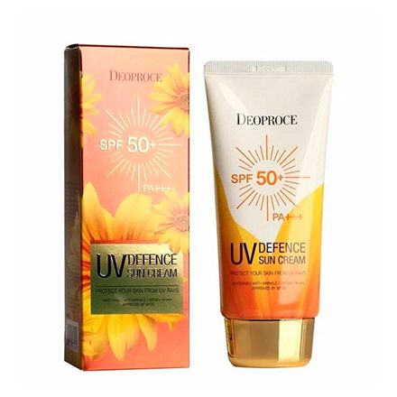 Deoproce, Солнцезащитный крем UV Defence SPF 50+, 70 г