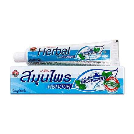 Twin Lotus, Зубная паста Herbal Fresh&Cool, 100 г