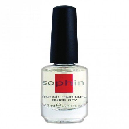 Sophin, Топ French Manicure Quick Dry, 12 мл