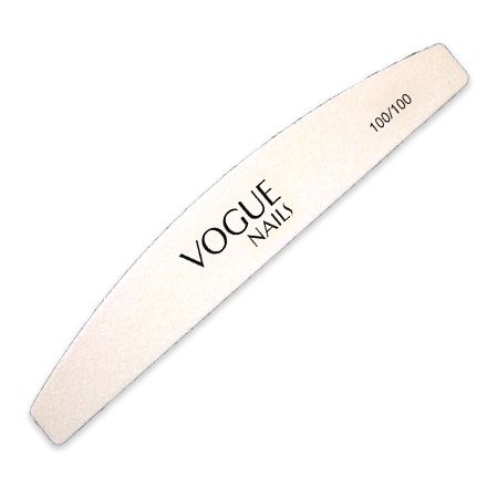 Vogue Nails, Пилка лодочка, 100/100