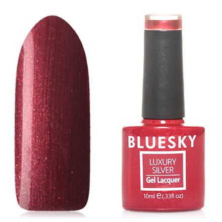 Bluesky, Гель-лак Luxury Silver №563