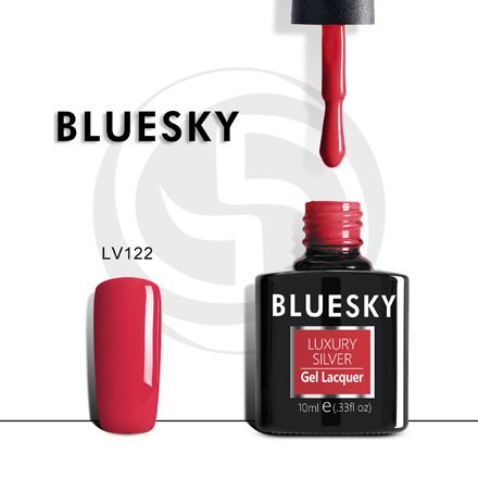 Bluesky, Гель-лак Luxury Silver №122