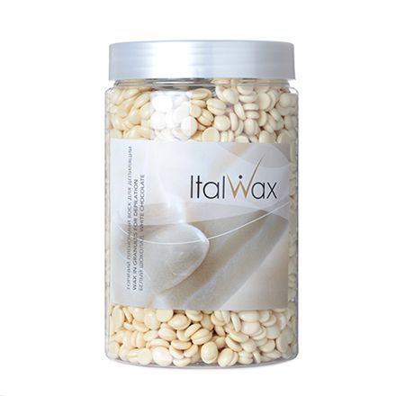 Italwax, Воск горячий (пленочный) Белый шоколад, гранулы, 500 г