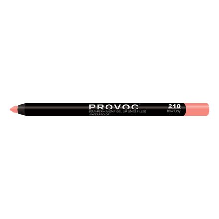 Provoc, Гелевая подводка-карандаш для губ №210, Bow Day, цвет бежево-лососевый