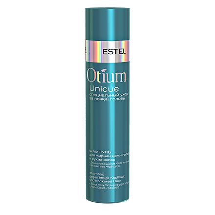 Estel, Шампунь OTIUM Unique для жирной кожи головы и сухих волос, 250 мл