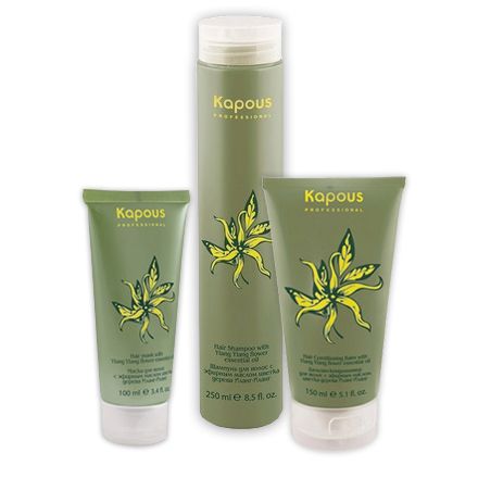 Kapous, Набор для восстановления волос с маслом Иланг-Иланг