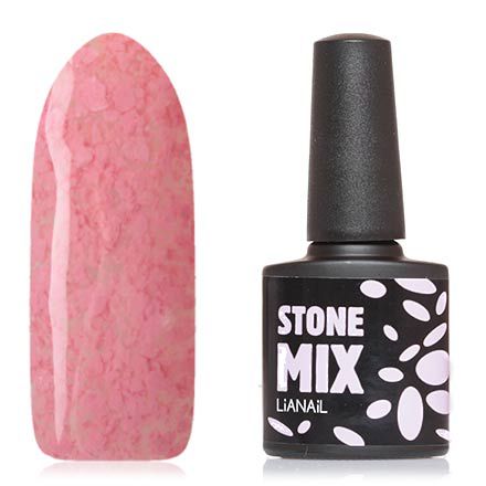 Lianail, Гель-лак Stone Mix, Розовый кварц