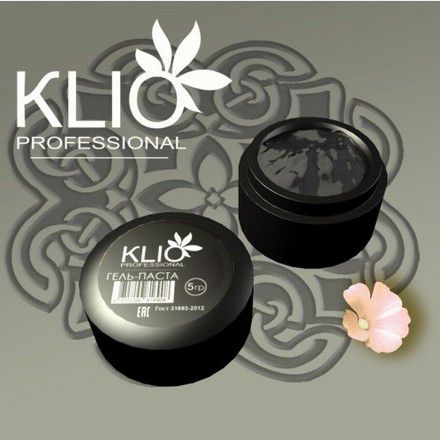 Klio Professional, Гель-паста, черная