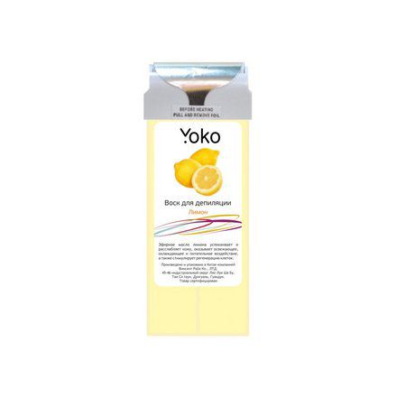 Yoko, Воск в картридже «Лимон», 100 г