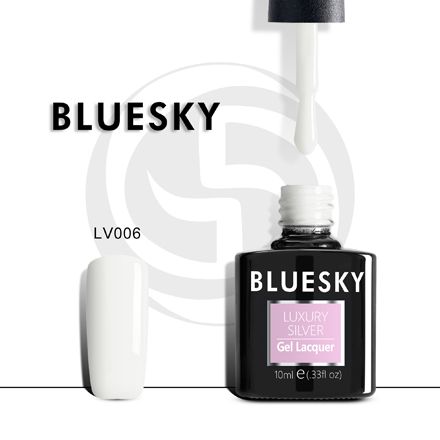 Bluesky, Гель-лак Luxury Silver №006