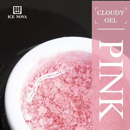 Ice Nova, Хлопья Cloudy Gel, розовые