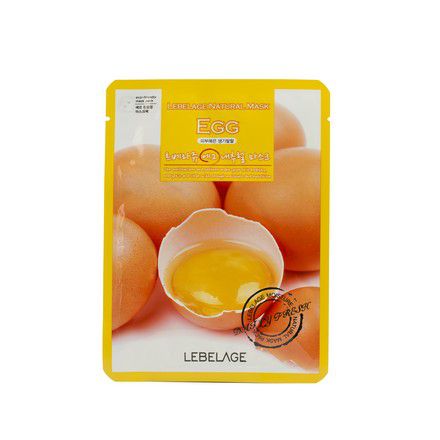 Lebelage, Тканевая маска для лица с экстрактом яйца, 23 мл