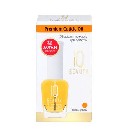 IQ Beauty, Обогащённое масло для кутикулы Premium Cuticle Oil, 12,5 мл