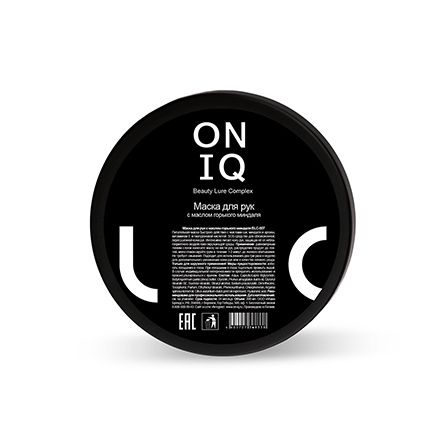 ONIQ, Маска для рук с ароматом горького миндаля, 230 г