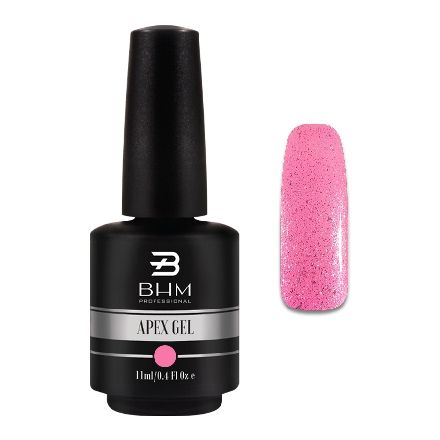 BHM Professional, Гель-лак APEX GEL №50, Sparkling pink