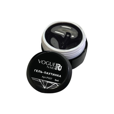 Vogue Nails, Гель-краска «Паутинка», черная