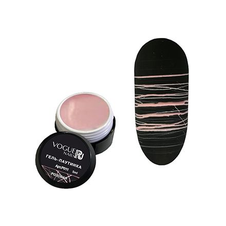 Vogue Nails, Гель-краска «Паутинка», розовая