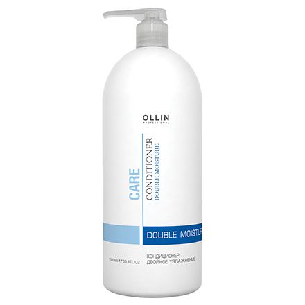 OLLIN, Кондиционер Care Double Moisture, 1000 мл