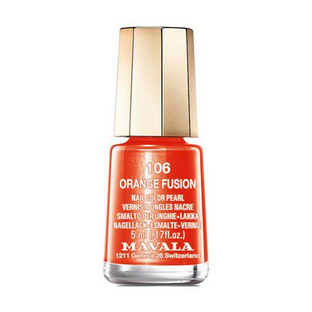Mavala, Лак для ногтей №106, Orange Fusion