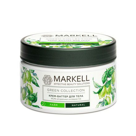 Markell, Крем-баттер для тела Green Collection, лайм, 250 мл