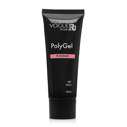 Vogue Nails, PolyGel, розовый, 60 мл