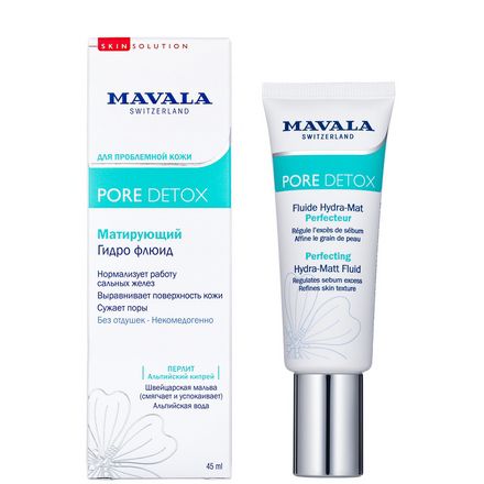 Mavala, Гидрофлюид Pore Detox, 45 мл