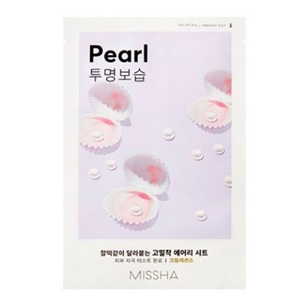 Missha, Тканевая маска для лица Airy Fit Pearl, 19 г
