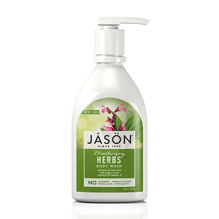 JASON, Гель для душа Moisturizing Herbs, 887 мл