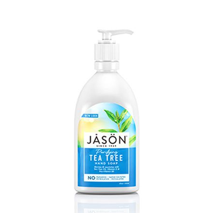 JASON, Жидкое мыло для рук и тела Purifying Tea Tree, 473 мл